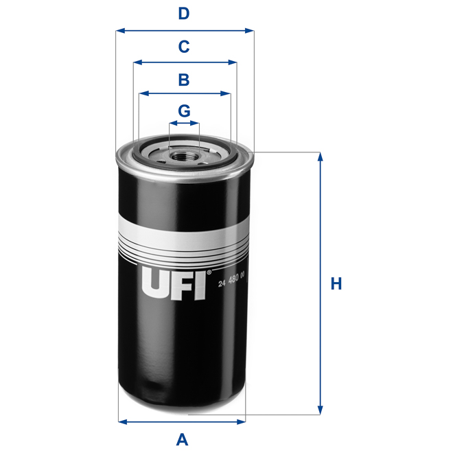 24-480-00 UFI DIESEL FILTER