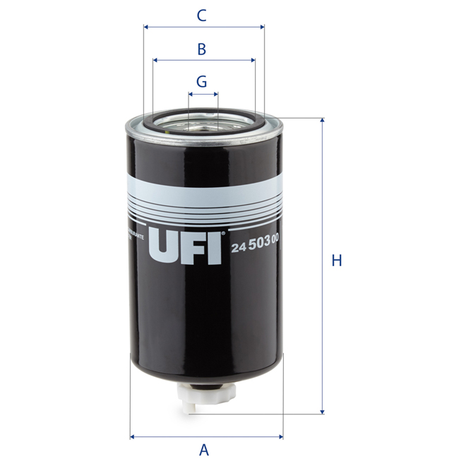 24-503-00 UFI Diesel FUEL FILTER