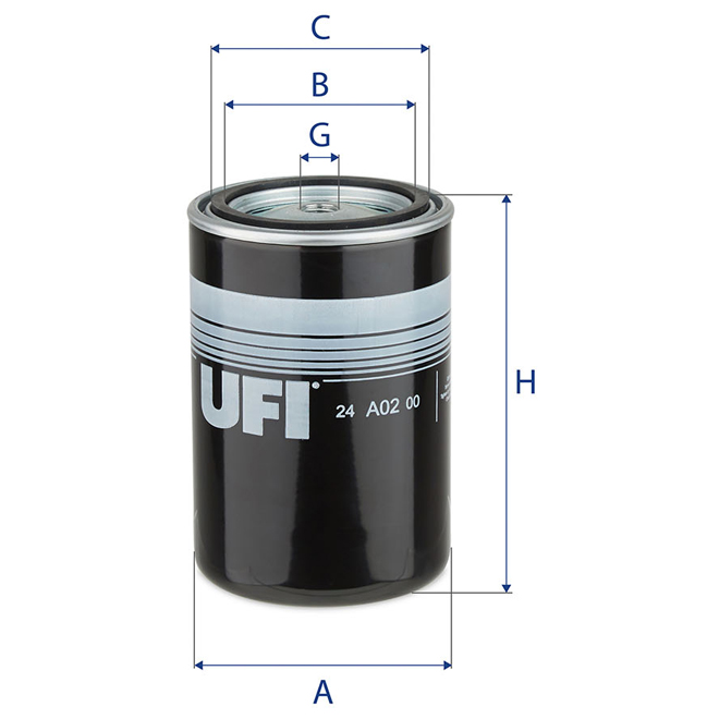 24-A02-00 UFI DIESEL FILTER