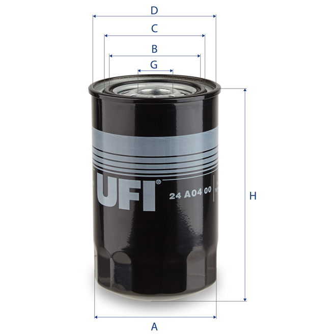 24-A04-00 UFI DIESEL FILTER