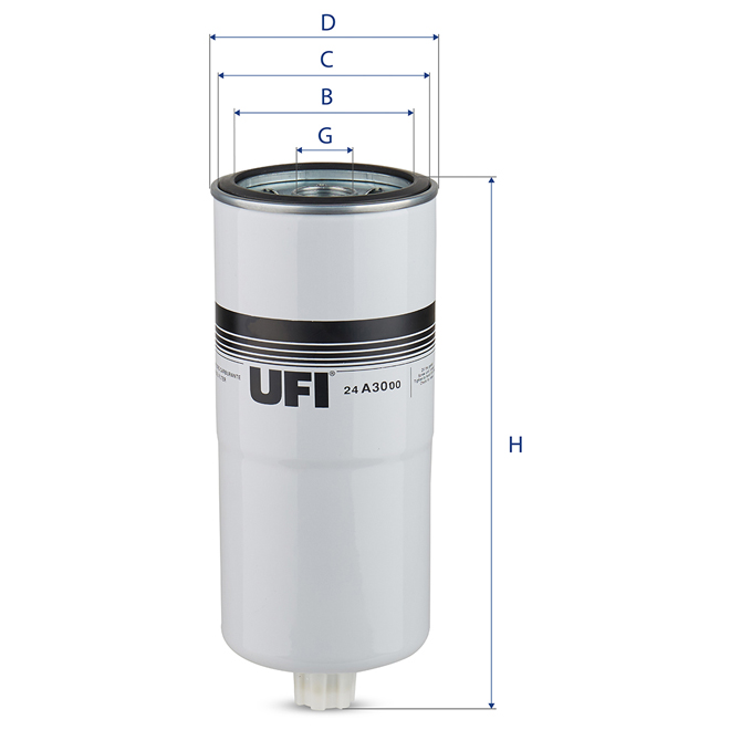 24-A30-00 UFI DIESEL FILTER