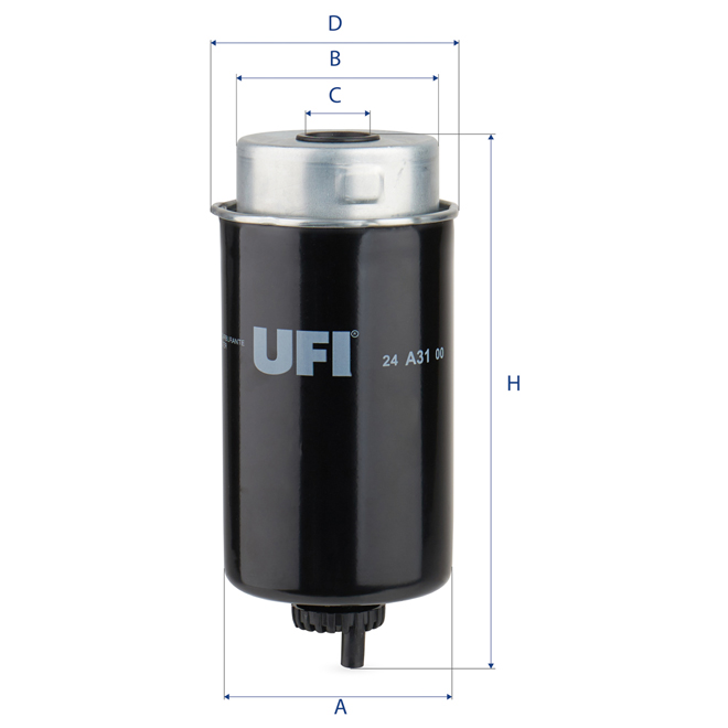 24-A31-00 UFI DIESEL FILTER