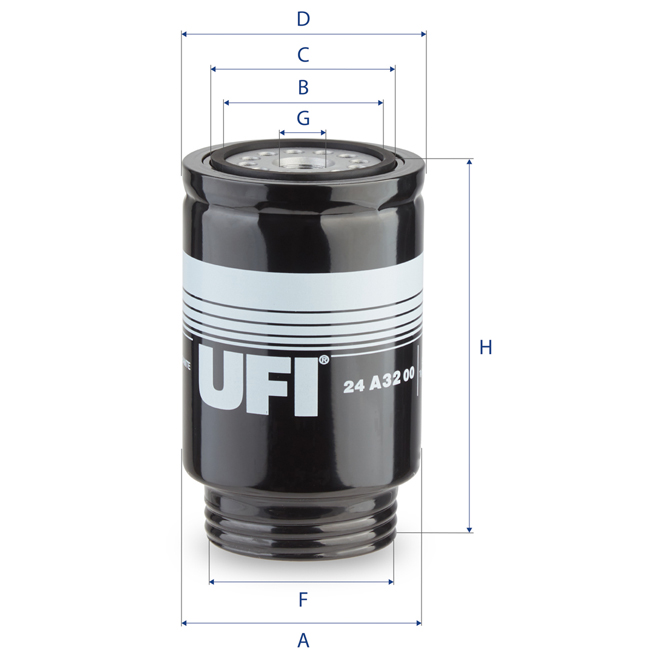 24-A32-00 UFI DIESEL FILTER