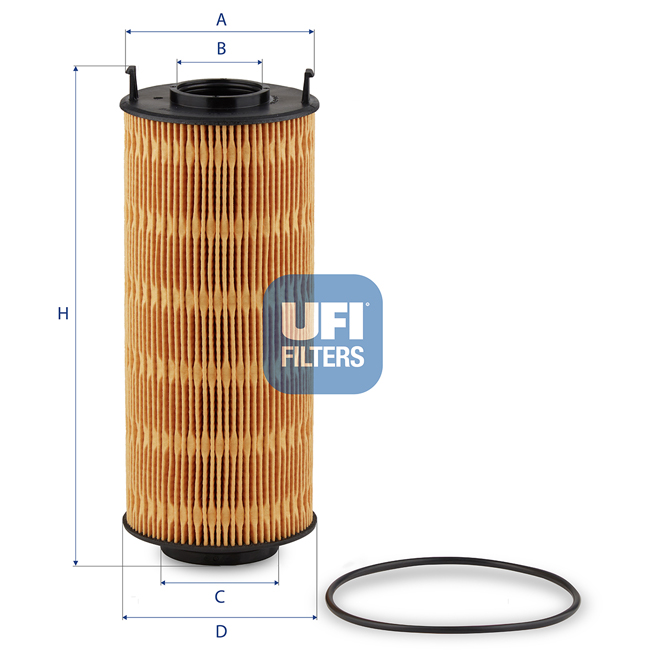 25-206-01 UFI OIL FILTER ELEMENT