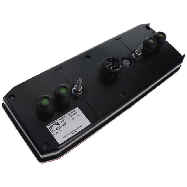 25-4123-027 Aspoeck Ecoled III LH Rear Lamp 7 Pin Ass2 + 4 X 2 Pin Ass2 - Inc Side Marker Control Gear