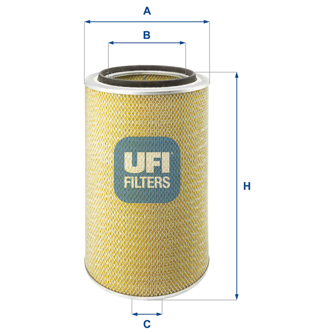 27-007-00 UFI AIR FILTER 27 007 00