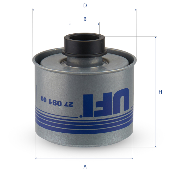 27-091-00 UFI AIR FILTER 27 091 00
