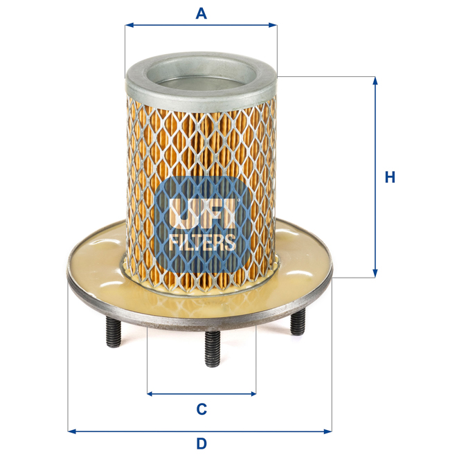 27-104-00 UFI AIR FILTER