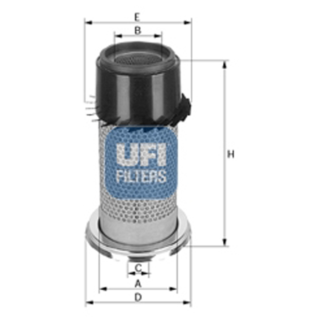 27-147-00 UFI AIR FILTER