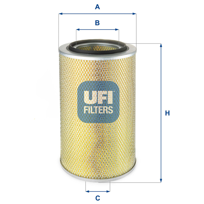 27-187-00 UFI AIR FILTER 27 187 00