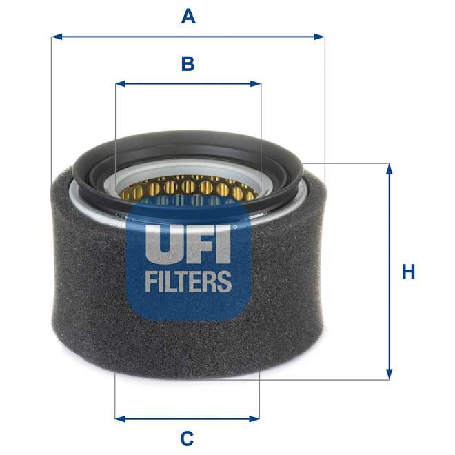 27-201-03 UFI AIR FILTER