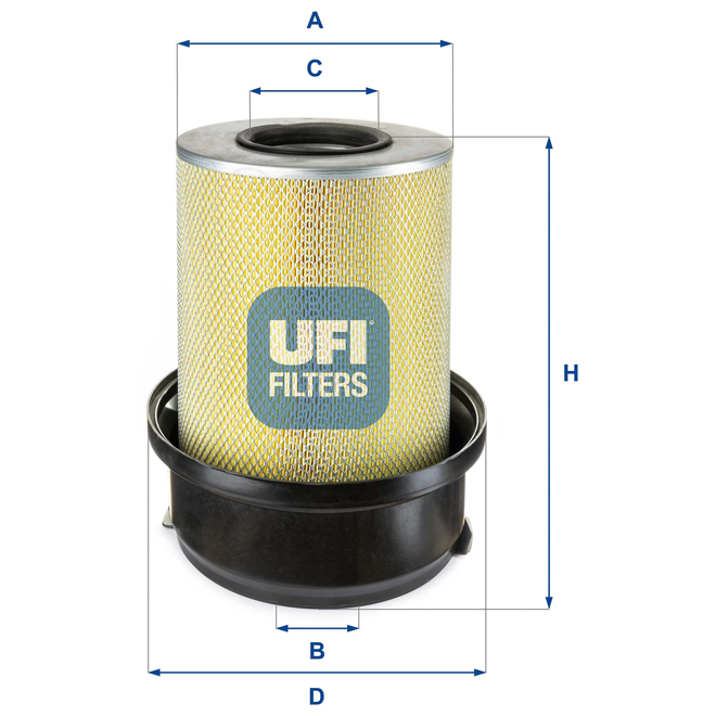 UFI AIR FILTER 27 469 00