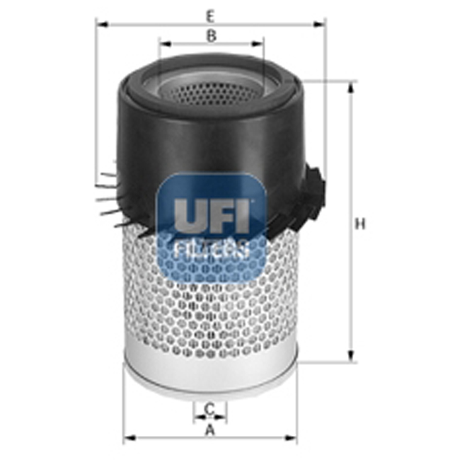 27-923-00 UFI AIR FILTER 27 923 00