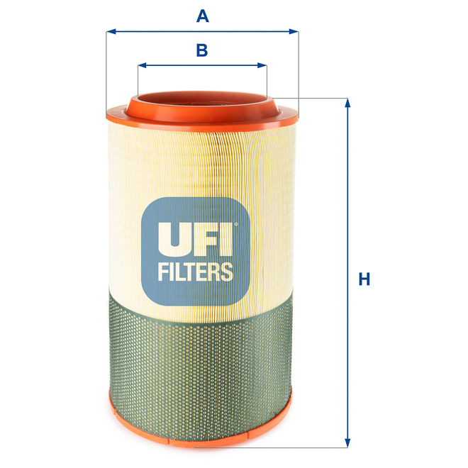 UFI AIR FILTER 27 A21 00