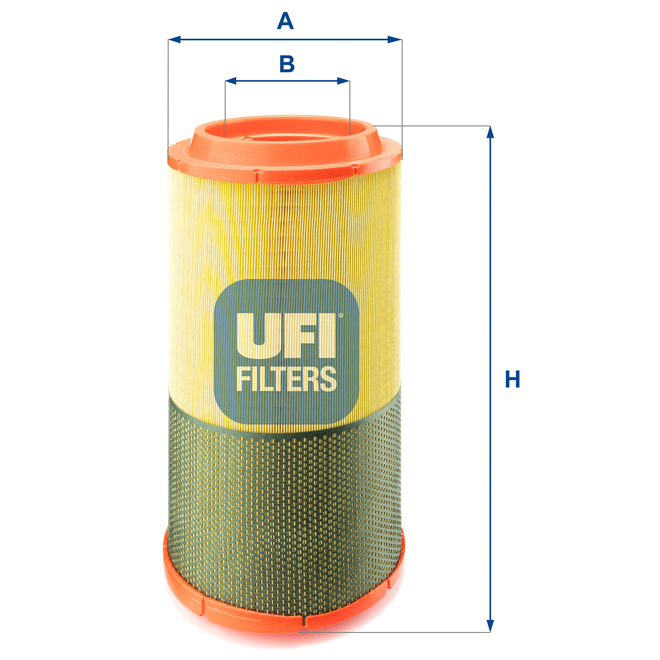 27-A23-00 UFI AIR FILTER 27 A23 00