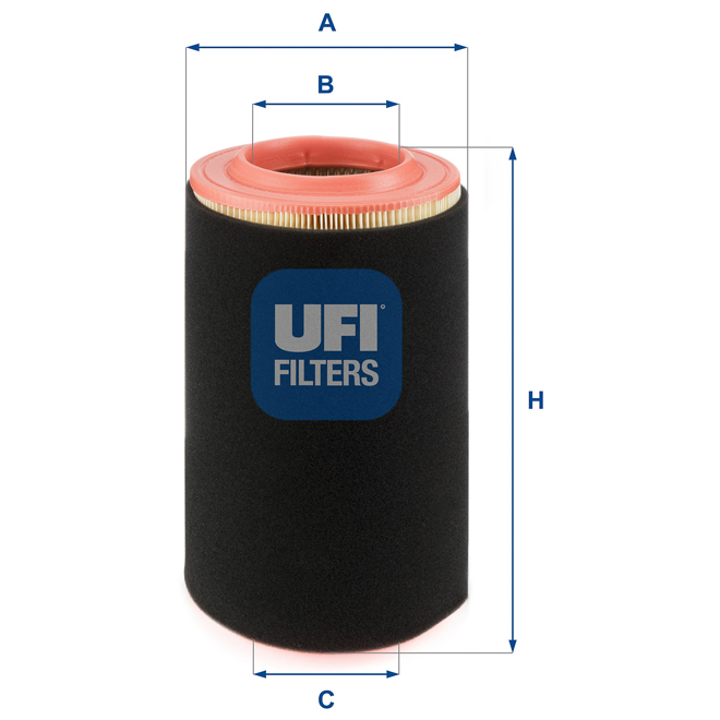 27-A69-00 UFI AIR FILTER 27 A69 00
