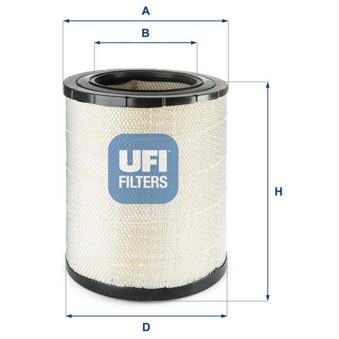 27-B39-00 UFI AIR FILTER 27 B39 00