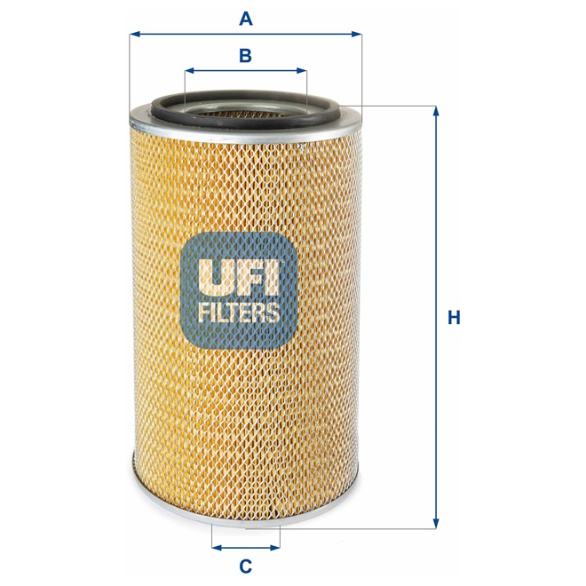 27-D58-00 UFI AIR FILTER