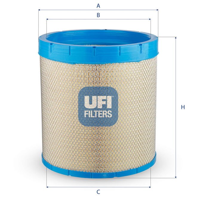 27-D74-00 UFI AIR FILTER