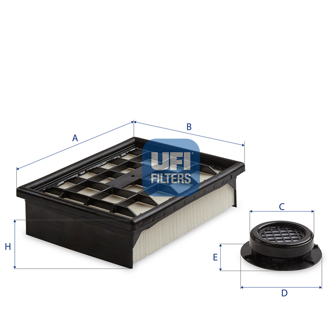 27-I23-00 UFI AIR FILTER