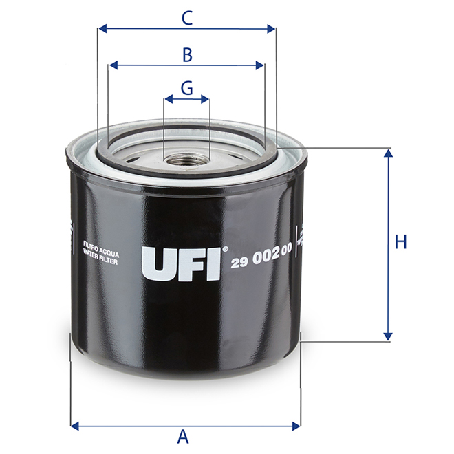 29-002-00 UFI FILTER SPARE PART