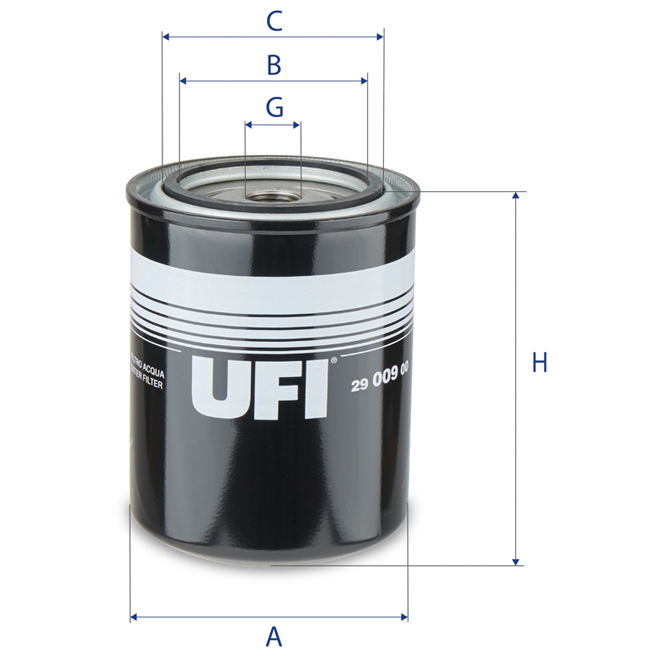 29-009-00 UFI FILTER SPARE PART