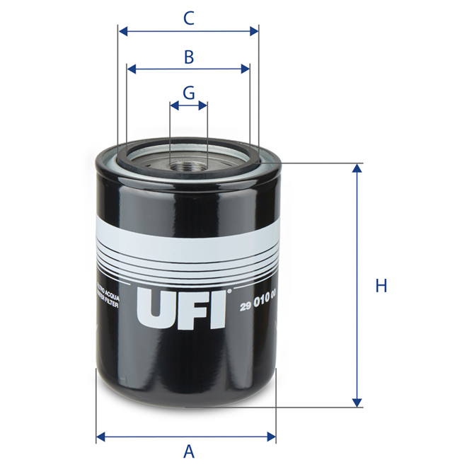 29-010-00 UFI FILTER SPARE PART