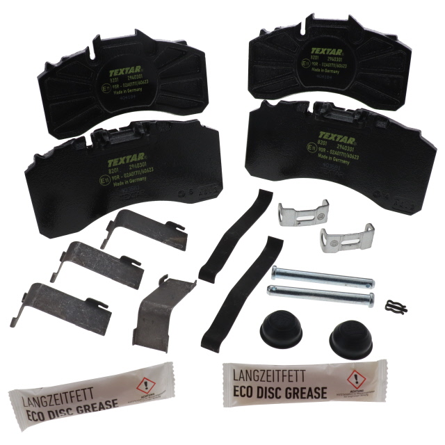 2940301 Textar Brake Pad Set To Suit Bpw Ts2 4309