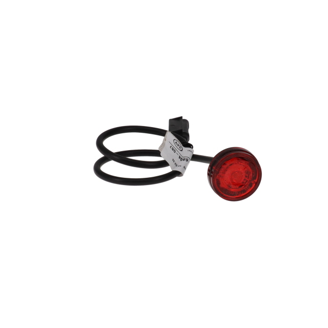 MONOPOINT 2 (FLAT) - RED 0.5M P&R - 12-24V (2168-05)