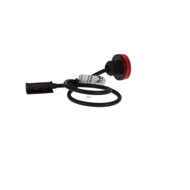 31-6804-087 MONOPOINT 2 (FLAT) - RED 0.5M P&R - 12-24V (2168-05)