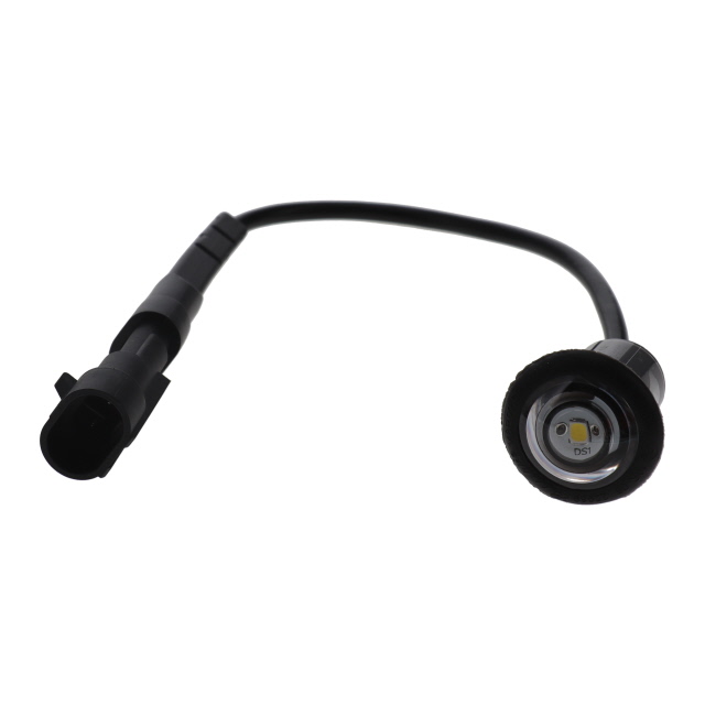 Rubbolite clear LED marker lamp with Superseal Female Connector