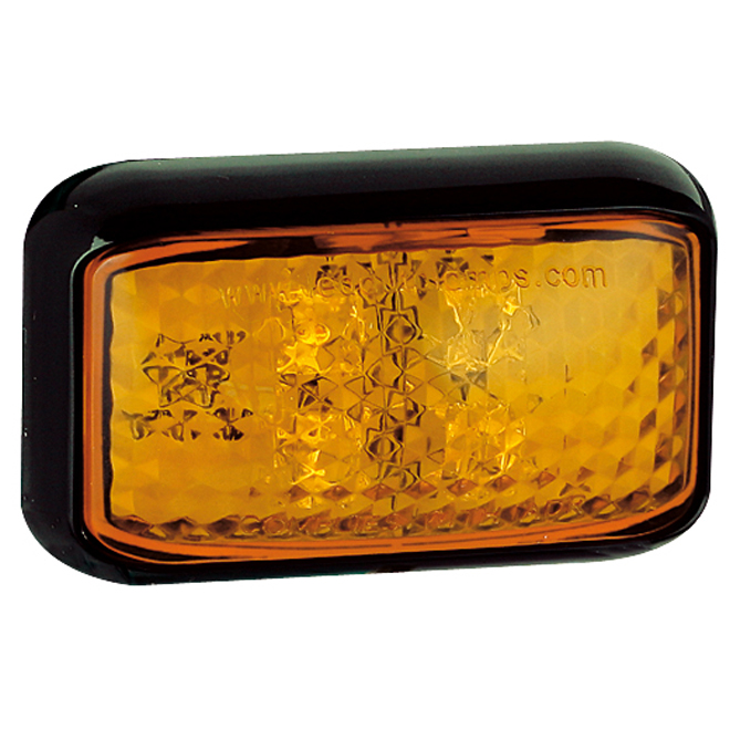 Side Indicator Lamp - Black Bracket