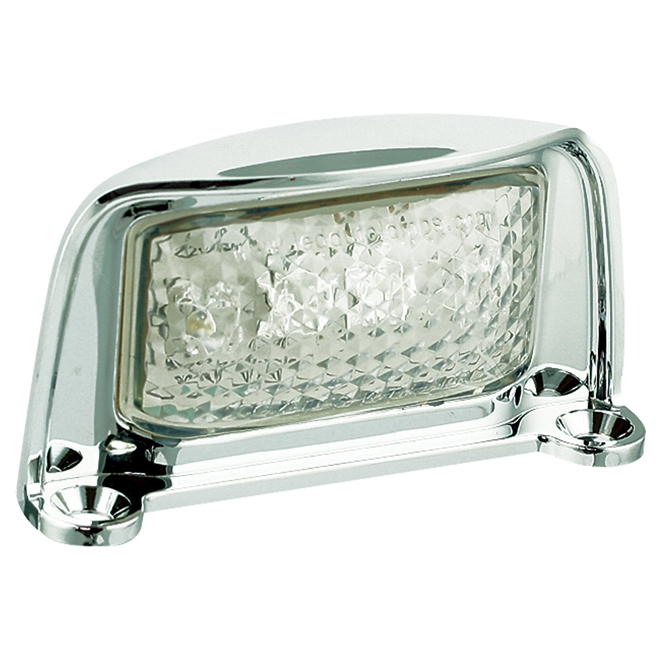 Number Plate Lamp - Chrome Housing