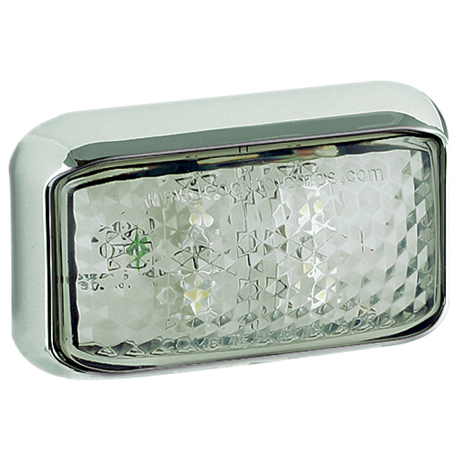 Front End Marker Lamp - Chrome Bracket