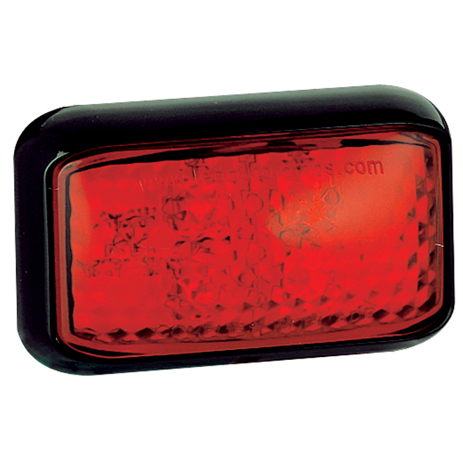 Red Rear Outline Marker