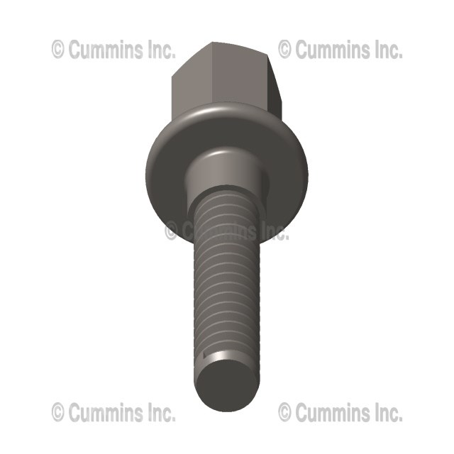 390124900 CUMMINS OEM HEX FLANGE HEAD CAP SCREW UCUK Truck, Trailer