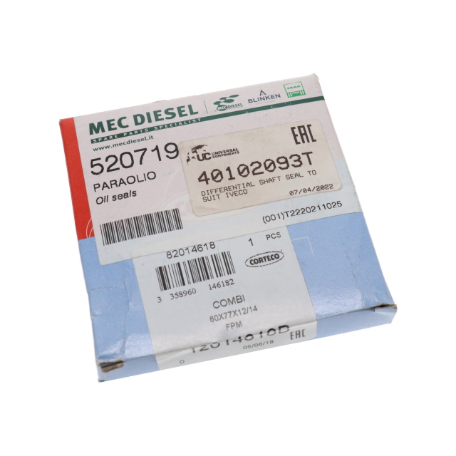 40102093T DIFFERENTIAL SHAFT SEAL TO SUIT IVECO