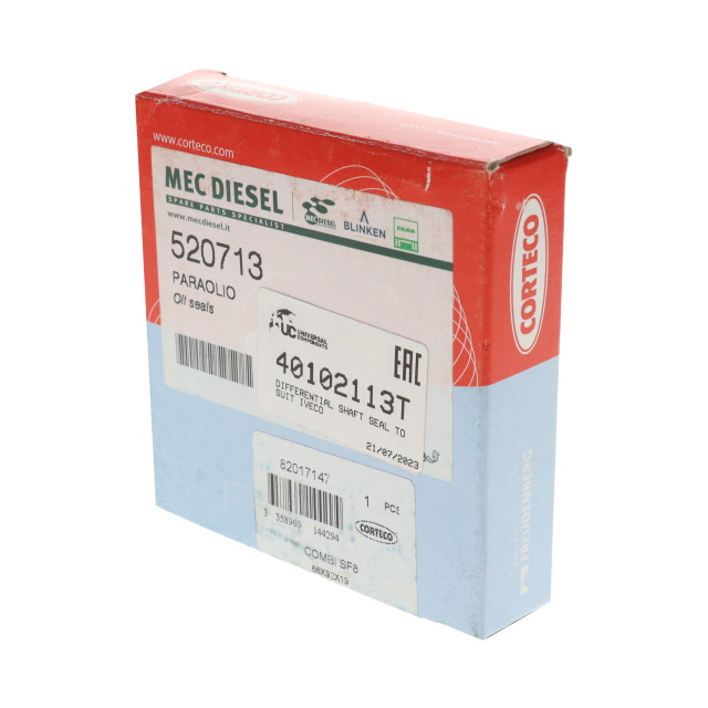 40102113T DIFFERENTIAL SHAFT SEAL TO SUIT IVECO