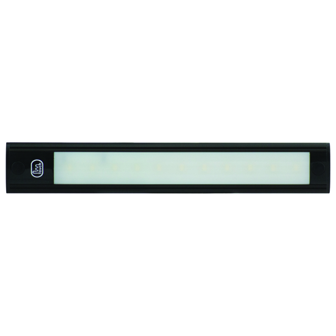 12V   260MM INTERIOR STRIP LAMP W  TOUCH SWITCH   BLACK ALUM