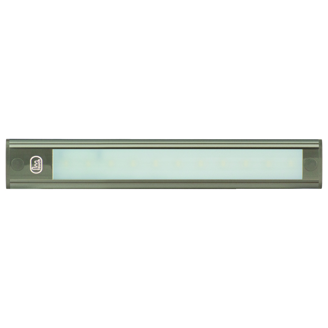 12V - 260Mm Interior Strip Lamp W/ Touch Switch - Grey Aluminium