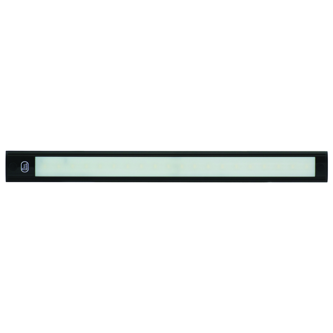 12V   410MM INTERIOR STRIP LAMP W  TOUCH SWITCH   BLACK ALUM