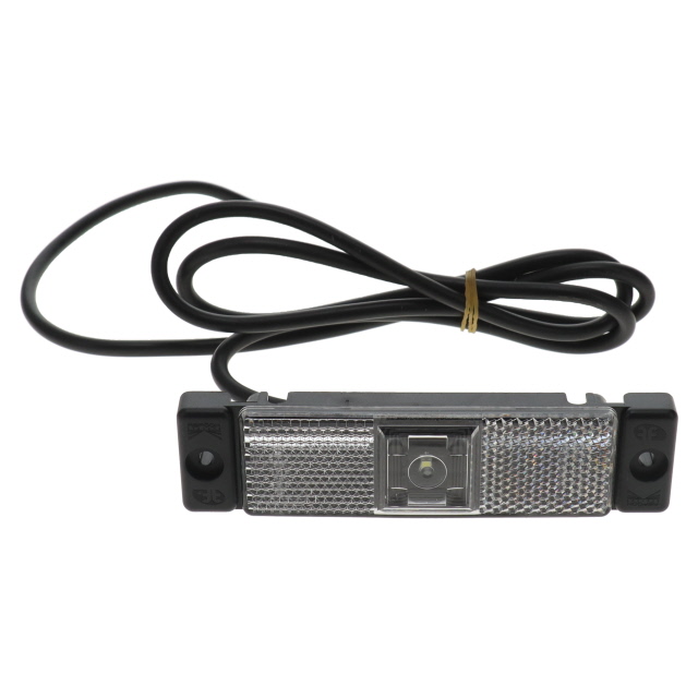 Clear Marker Lamp 12/24v with 1.5m Flylead