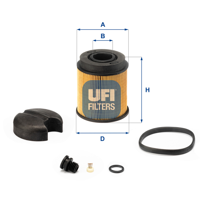 44-001-00 UFI FILTER SPARE PART