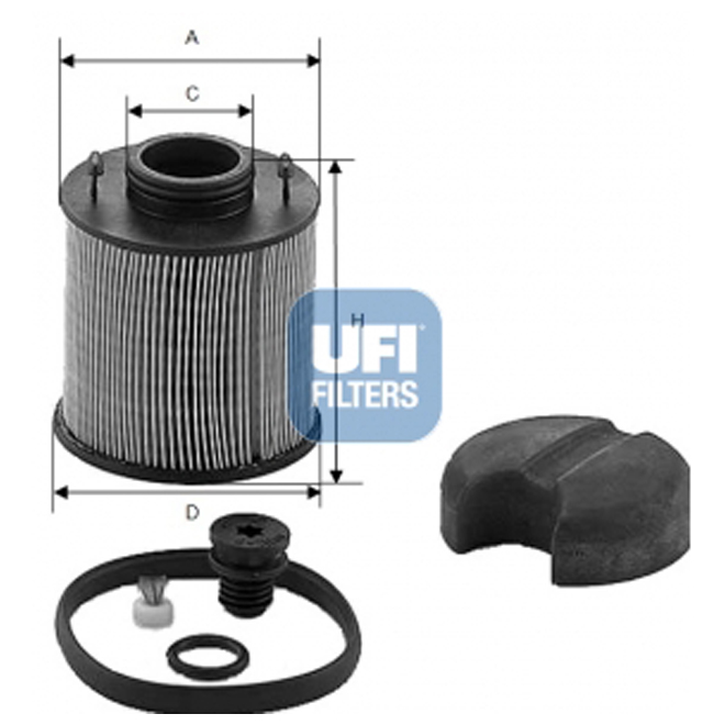 UFI FILTER SPARE PART
