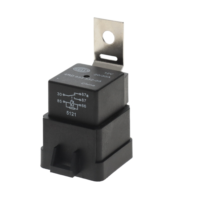 HELLA 12V 30/40A RELAY WITH RESISTOR