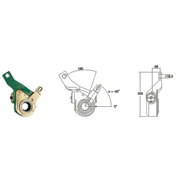 MEI AUTOMATIC SLACK ADJUSTER TRUCK & BUS SCANIA R