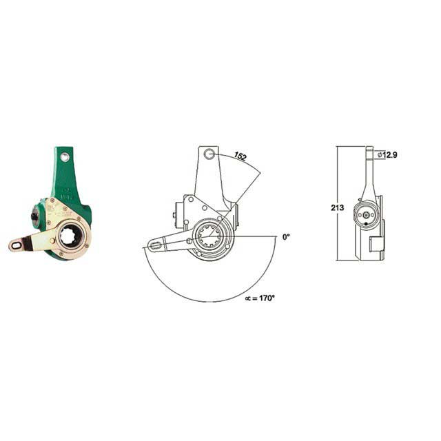 MEI AUTOMATIC SLACK ADJUSTER BUS VOLVO L&R