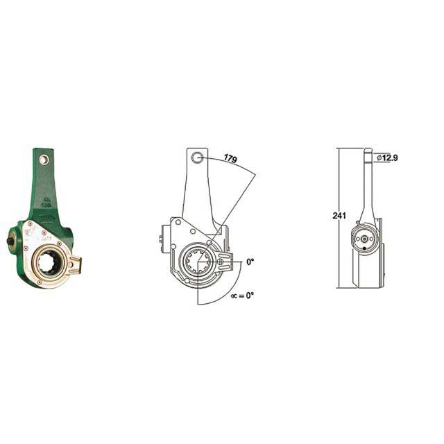 MEI AUTOMATIC SLACK ADJUSTER BUS LEYLAND L&R