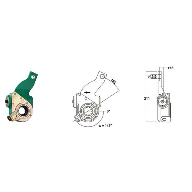 MEI AUTOMATIC SLACK ADJUSTER BUS LEYLAND L