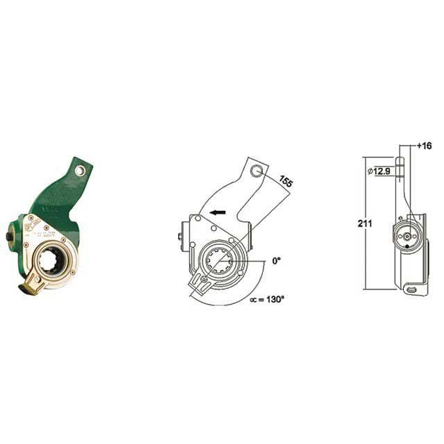 MEI AUTOMATIC SLACK ADJUSTER BUS LEYLAND L